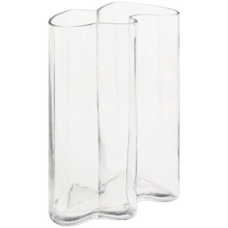 Vase vague Kade transparent H25cm - Atmosphera créateur d'intérieur