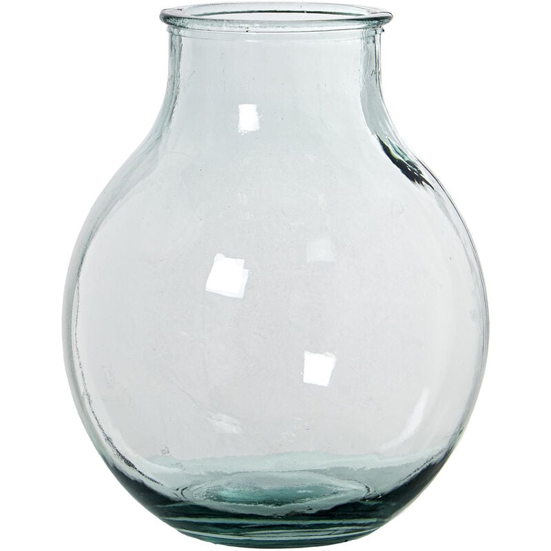Fijalo - Vase en verre recyclé 12L Transparent °29X36 Cm