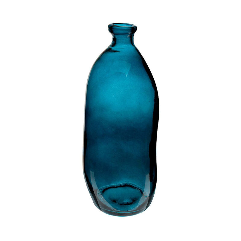 Vase Vintage en Verre 'Bouteille' 51cm Orage
