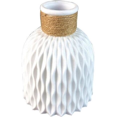 Vaseorigami Vase décoratif pour Les Mariages, Festivals et fêtes, Blanc, 15.5115cm