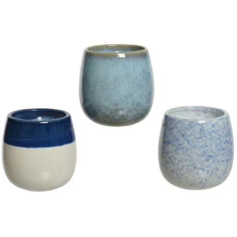 Vasetto in ceramica con citronella