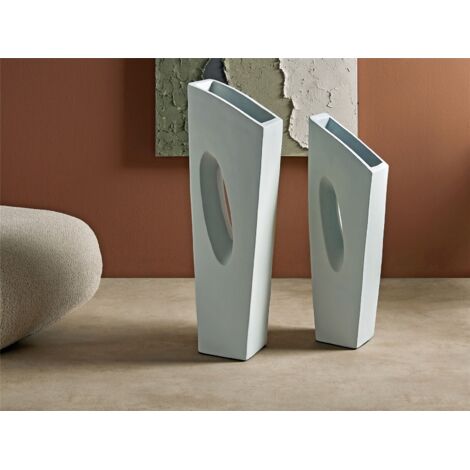 Vasija Khaldun Beige 90 Cms. S/2 28X18X90 Cms