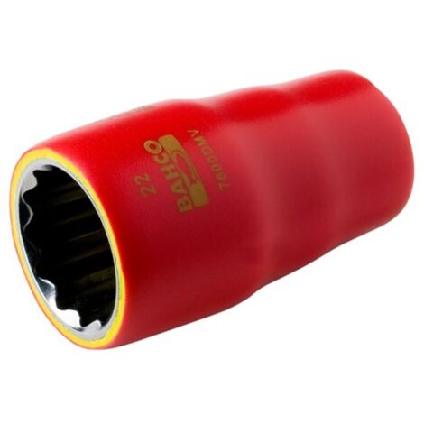 VASO 1/2 BIHEXAGONAL 1000V 8MM - BAHCO