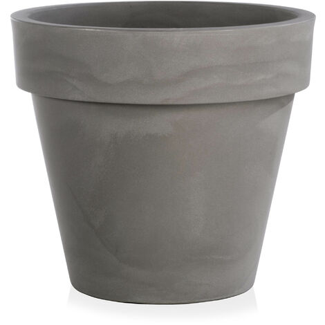 Vaso Ø100x90 cm in Polietilene Tulli Vaso Standard One Essential 100 Cappuccino