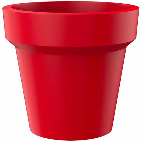 Vaso Ø115x105 cm in Resina Arkema POT M Cherry