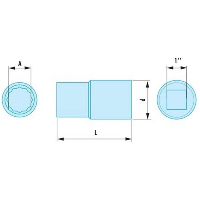 

FACOM M.29SR - Vaso 1p 12 caras 29 mm adf