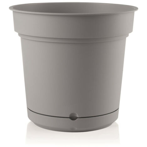 Vaso Ø23x20,7 cm in Polipropilene Hydral 23 Grigio
