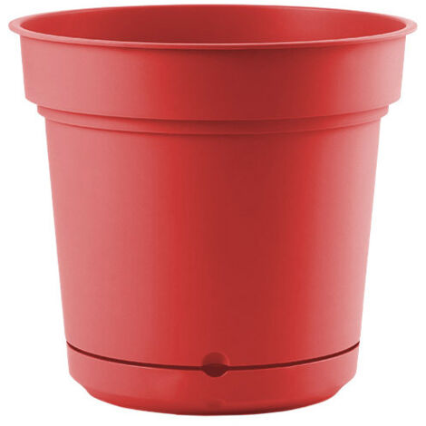 Vaso Ø23x20,7 cm in Polipropilene Hydral 23 Scarlet