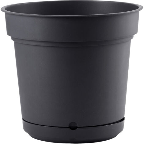 Vaso Ø28x25,2 cm in Polipropilene Hydral 28 Antracite