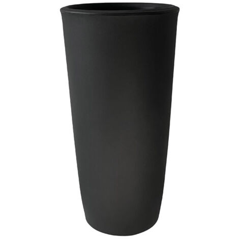 Vaso 28x40x80 cm in Polietilene Dafne 40 Antracite
