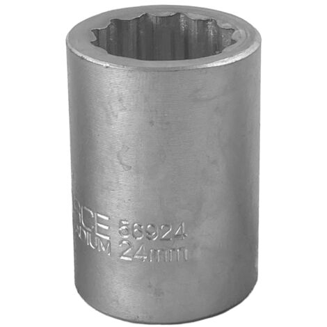 VASO 3/4" 24mm 12 puntas Cr-V