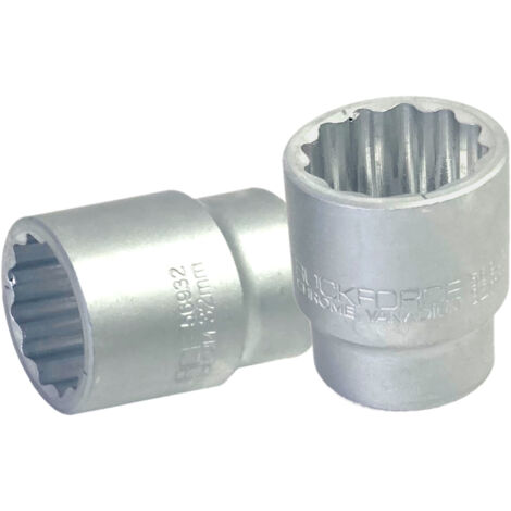 VASO 3/4" 32mm Cr-V 12 puntas