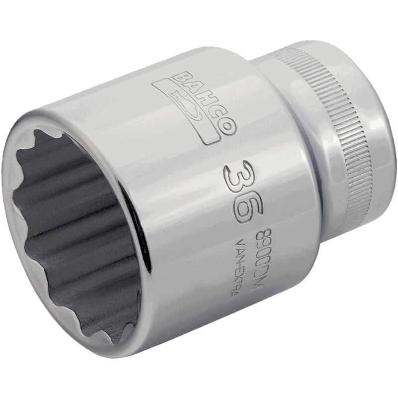 

Llave de vaso de 3/4' 55 mm de 12 caras - 8900DM-55 - Bahco