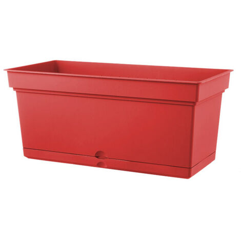 Vaso 38,5x78,2x33,9 cm in Polipropilene Aqua 78 Scarlet