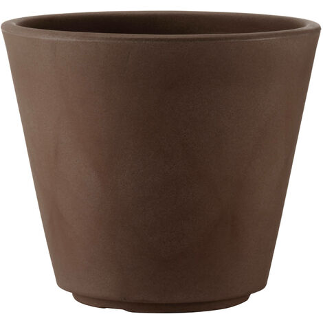 Vaso Ø38x33cm in Resina Tulli Ribeira Essential 40 Bronzo