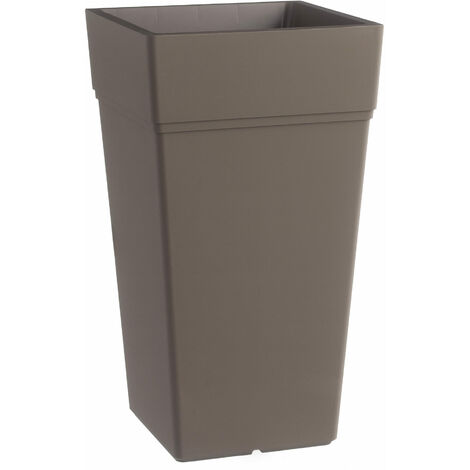 Vaso 38x38x65 cm in Polipropilene con Riserva d'Acqua Tulli Stalk Elements 65 Wr Bruno