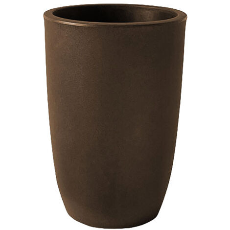 Vaso Ø40x59,5 cm in Polietilene Meti 40 Bronzo