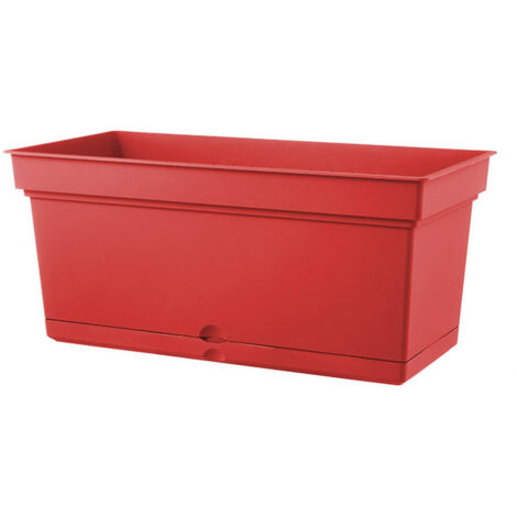 Vaso 47,9x98,9x43,4 cm in Polipropilene Aqua 98 Scarlet