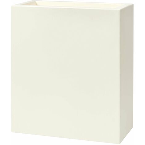 Vaso 79x39x90 cm in Polietilene Schio Tower Maxi 80 Bianco