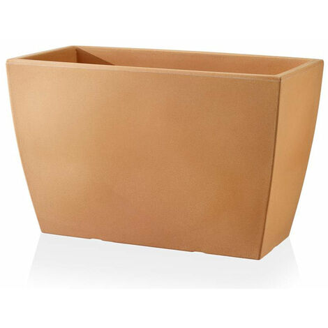 Vaso 80x40x50 cm in Polietilene Cassa Veneto 80 Anticato