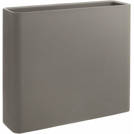 Vaso 90x27x77 cm in Polietilene Divio 80 Cappuccino Indoor