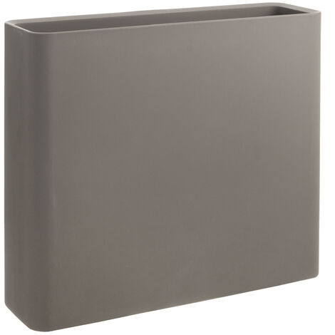 Vaso 90x27x77cm da Esterno in Polietilene Tulli Divio Outdoor Essential 80 Cappuccino