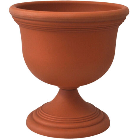Vaso a calice Eco HL 40 in plastica riciclata Ø 36 cm – da giardino o interno