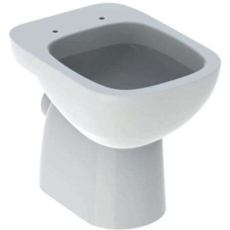 Vaso a pavimento a cacciata bianco lucido - Geberit Fantasia - Senza copri wc