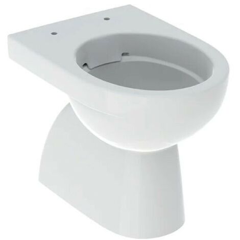 Vaso a pavimento a cacciata bianco lucido - Geberit Selnova - Senza copri wc