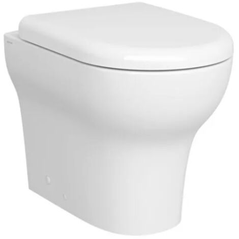 Vaso a pavimento filo muro smoothflush bianco 52 cm zentrum neo vitra 7785b003‑0075