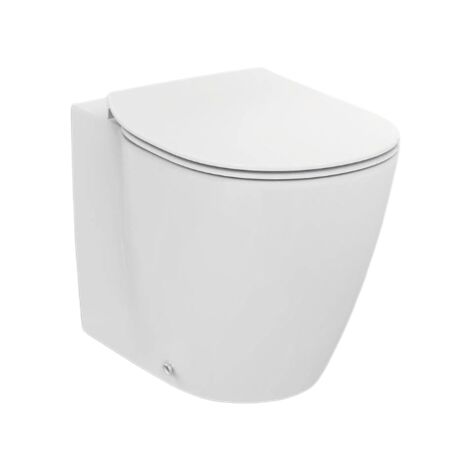 Vaso a pavimento filomuro bianco lucido - Ideal Standard Connect