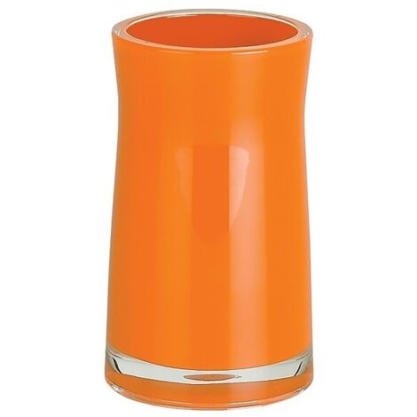 Vaso acrílica SYDNEY Naranja Spirella