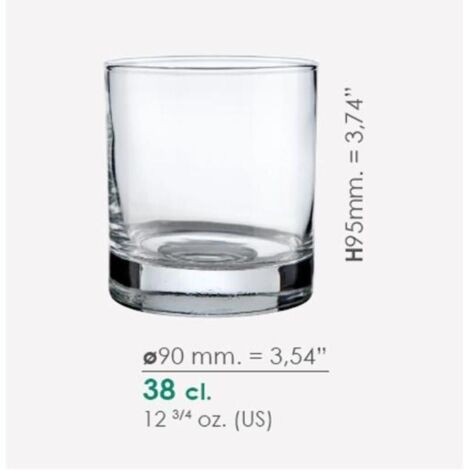 VASO AIALA 38CL 6 UNIDADES