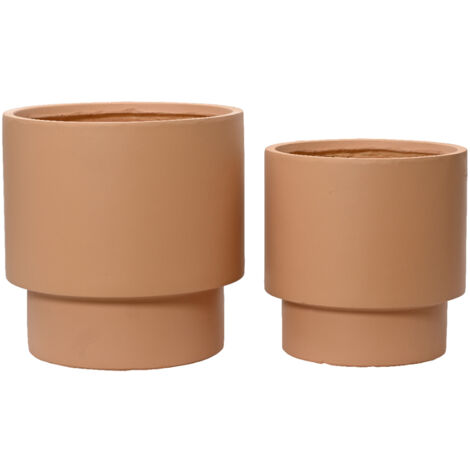VASO ALEXIS D.44XH44CM IN ARGILLA GREZZA
