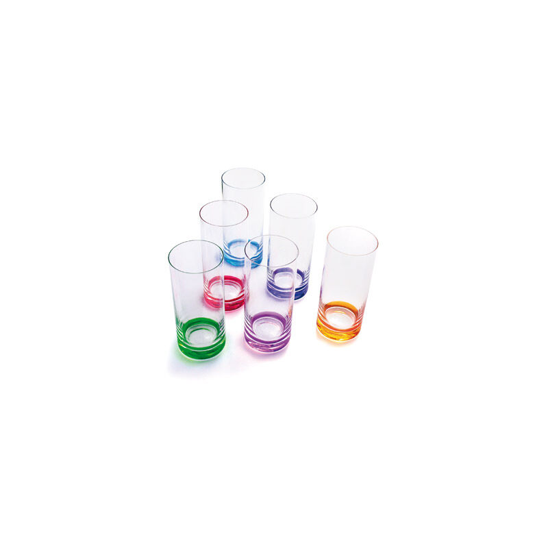 

Vaso alto color favorit 6 UNIDADES