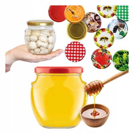 Vaso anfora 520 ml CONSERVE PER MARMELLATE + COPERCHIO