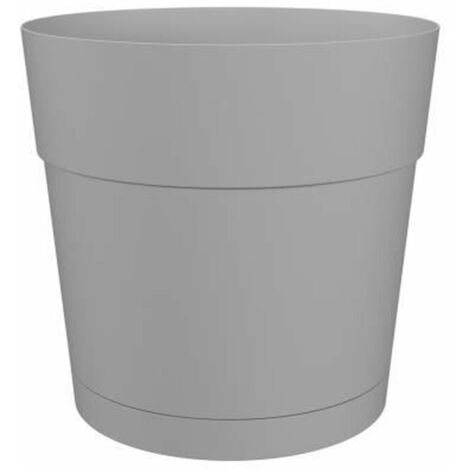 Vaso Artevasi Grigio chiaro Plastica Rotonda Ø 30 cm