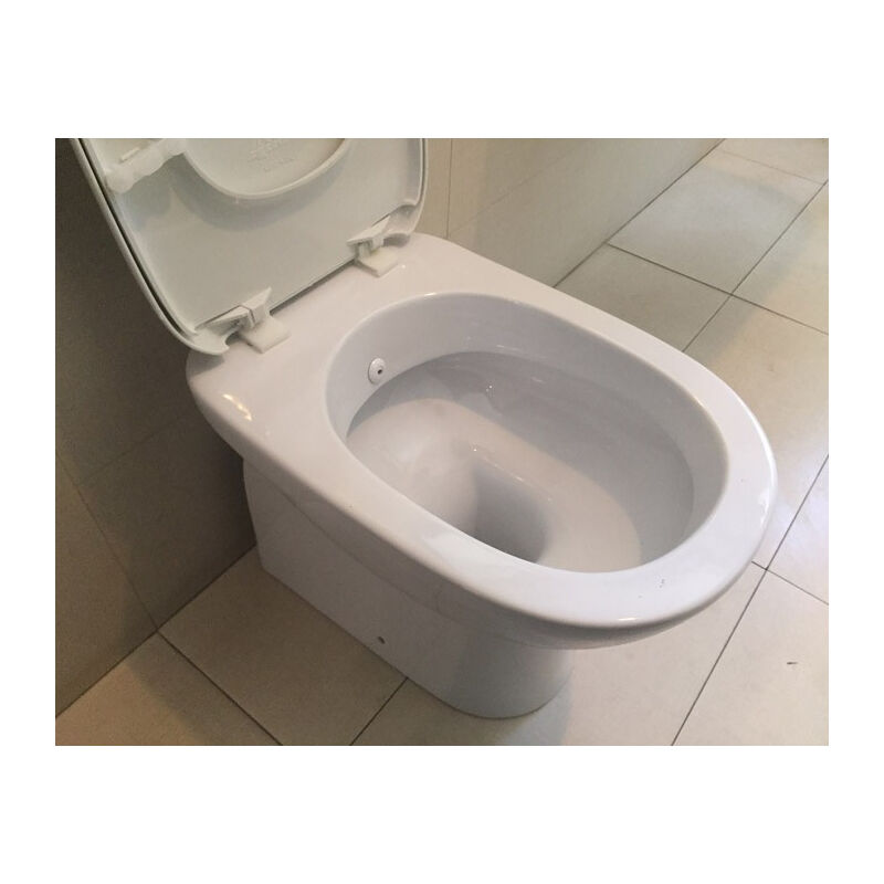 Azzurra Ceramiche Serie Diana.Vaso Bidet A Terra Distanziato Diana Bianco Vabi100 C