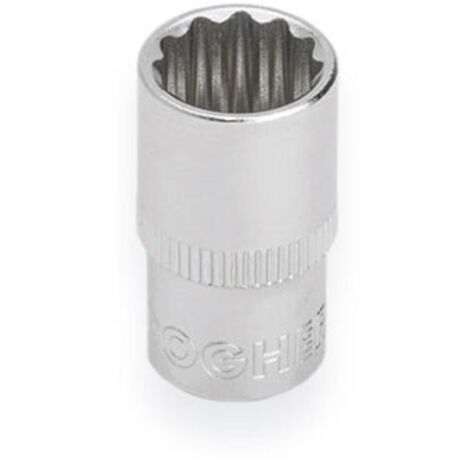 Vaso bihexagonal 1/4 CrV 10mm DOGHER 501-10