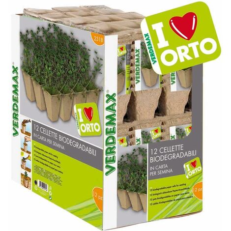 VASO BIODEGRAD.CM.6,5X6 PZ.12