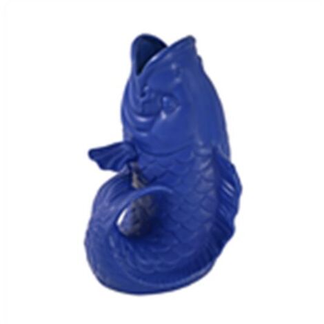 VASO BLUBB IN CERAMICA, COLORE BLU, 35X30X44CM