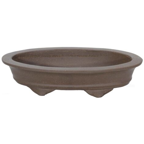 Vaso bonsai gres ovale cm. 20
