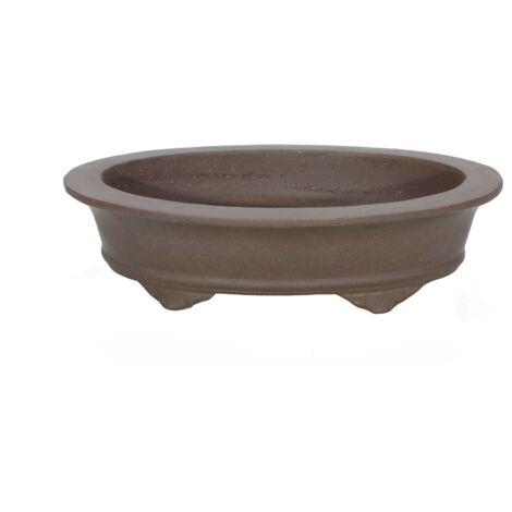 Vaso bonsai gres ovale cm. 24,5