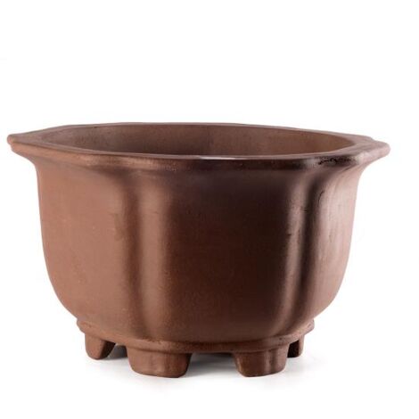 Vaso bonsai in gres fior di loto 39 cm.