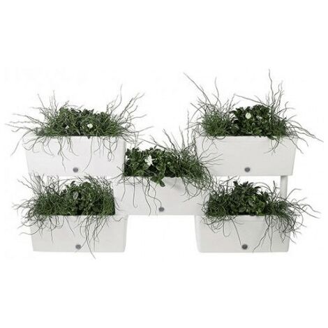 Vaso Brick Gris Set Cm 59X23 H 27 Bama