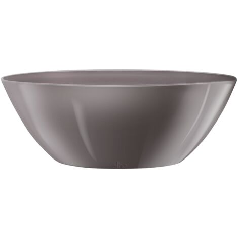 VASO BRUSSELS DIAMOND OVAL 36CM OYSTER PEARL ELHO