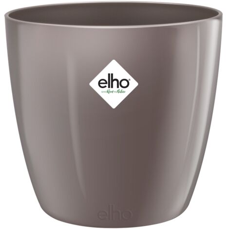 VASO BRUSSELS DIAMOND ROUND 30CM OYSTER PEARL ELHO