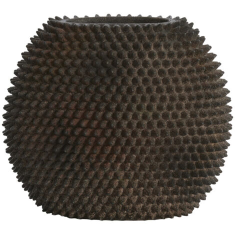 Vaso CALDRAS marrón de plástico – 30,5x17x26,5 cm