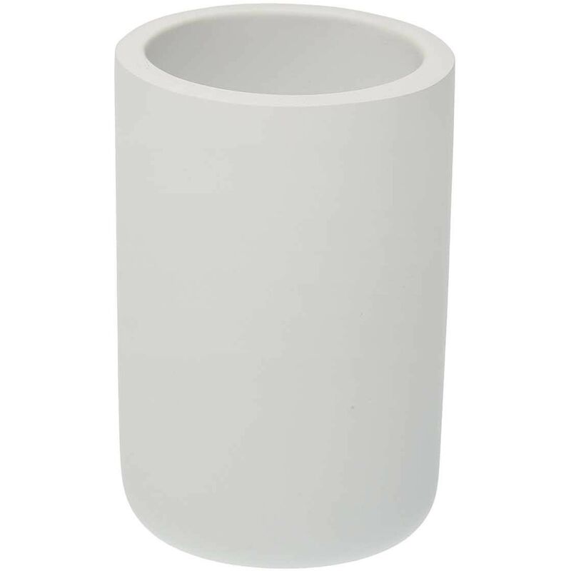 

Vaso cepillos poliresina blanc - Rogal