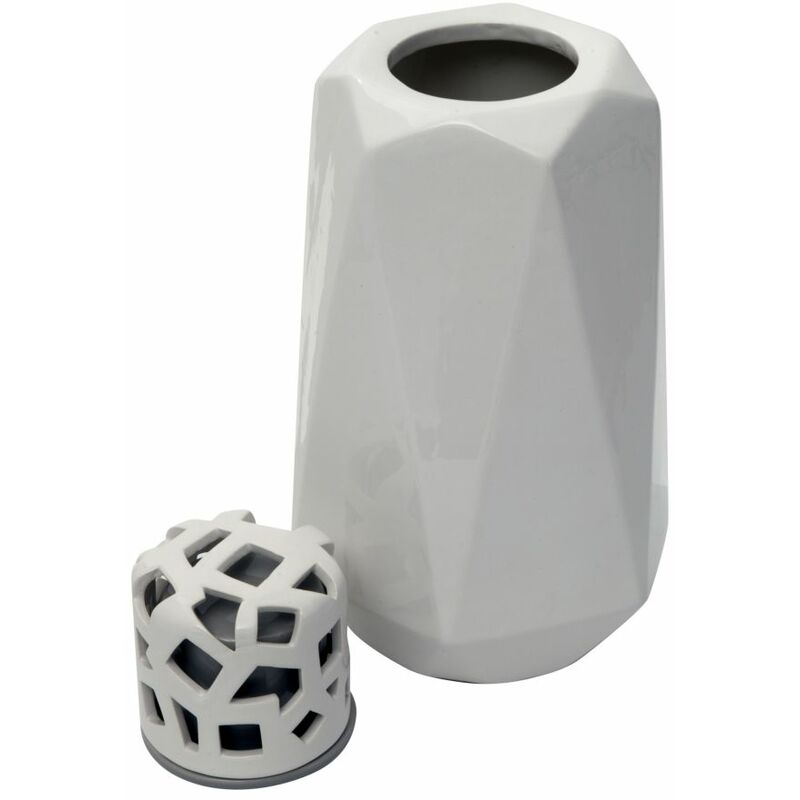 Mauroferretti - vaso ceramica arabesque faces